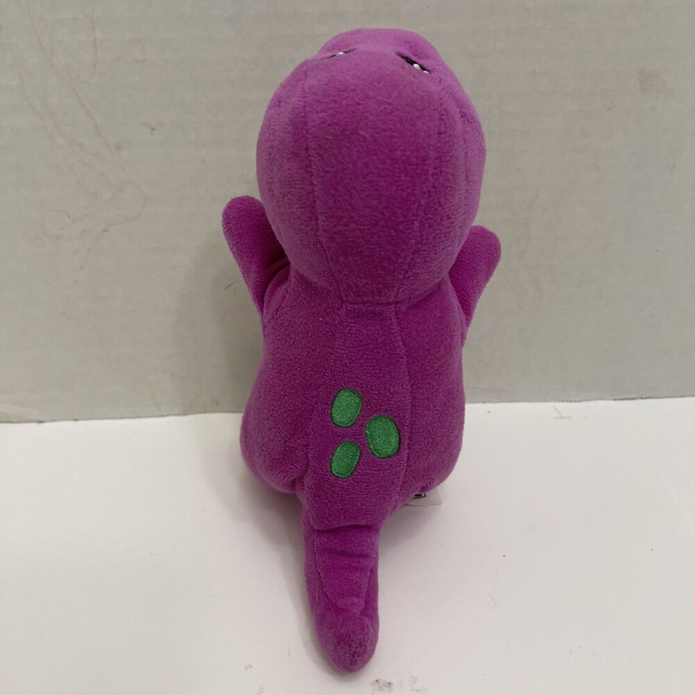 Fisher Price Barney The Dinosaur Plush 8” Stuffed Animal 2017 - Picture 4 of 5